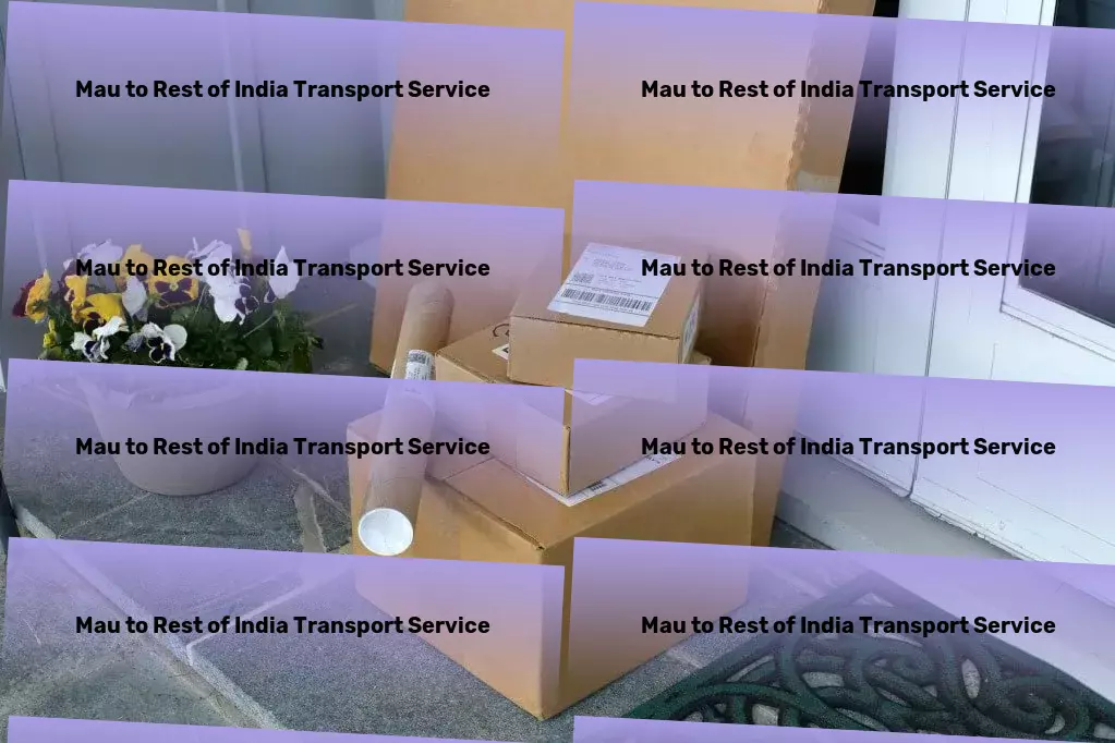 Mau to Rest Of India Courier And Parcel Partial load shipping