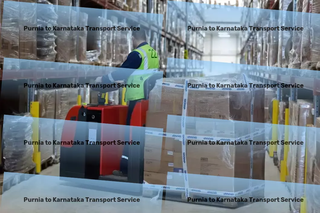 Purnia to Karnataka Transport Personalized courier services